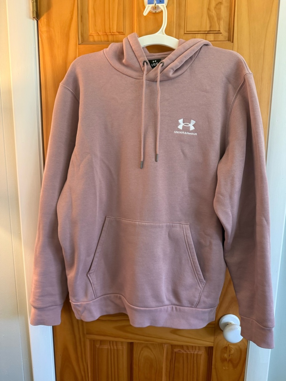 Under Armour Men's Crewneck Hoodie - Dusty Rose Pink